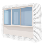 пластиковые окна в Ульяновске на Г-образный балкон