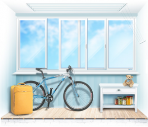 холодное остекление Ульяновск алюминием профилем