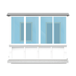 пластиковые окна в Ульяновске на прямой балкон