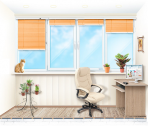 теплое остекление пластиковыми окнами в Ульяновске